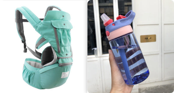 Multi-Functional Baby Waist Stool Ergonomic Hip Seat Carrier for Newborns & Toddlers