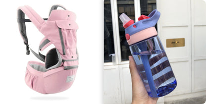 Multi-Functional Baby Waist Stool Ergonomic Hip Seat Carrier for Newborns & Toddlers