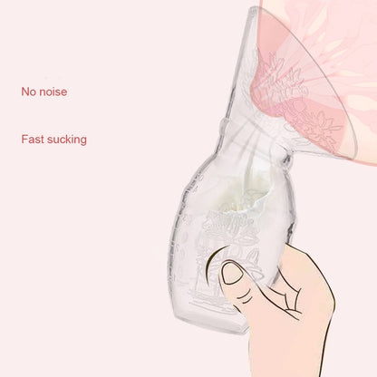 Full Silicone Breast Milk Collector – Hands-Free Nursing Milk Saver for Breastfeeding Moms