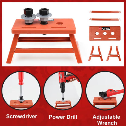 Kids Electric Toy Drill Tool Set - Fun Construction Play Kit for Toddlers and Preschoolers!