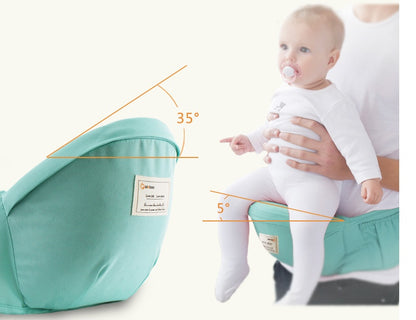 Multi-Functional Baby Waist Stool Ergonomic Hip Seat Carrier for Newborns & Toddlers