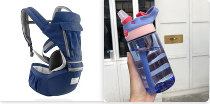 Multi-Functional Baby Waist Stool Ergonomic Hip Seat Carrier for Newborns & Toddlers