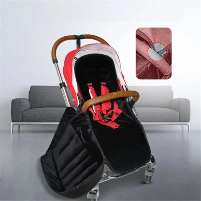 Winter Thickened Sleeping Bag Warm Baby Sleeping Bag Envelope Newborn Windproof Waterproof Stroller Foot Cover Stroller Accessor