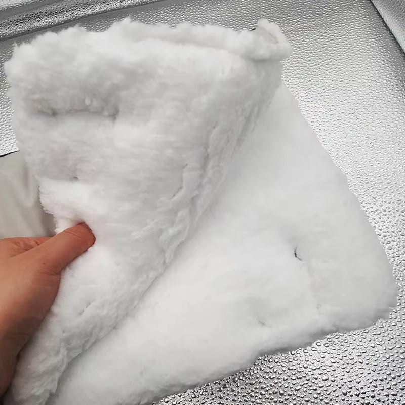 Winter Baby Carriage Pushchair Warm Fur Fleece Hand Cover Wind Waterproof Cart Muff Glove Stroller Accessories Pram Hand Muff