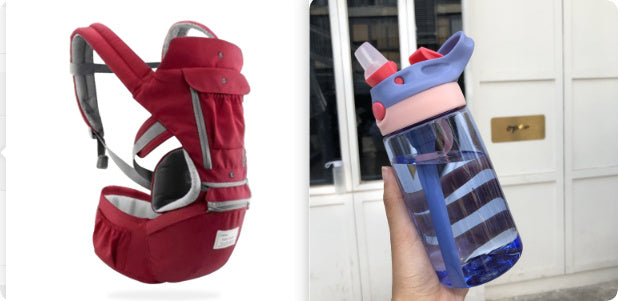 Multi-Functional Baby Waist Stool Ergonomic Hip Seat Carrier for Newborns & Toddlers